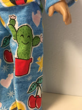 Load image into Gallery viewer, Love and Peace Cactus Sheeky Violets Pajamas for 14.5&quot;, 15&quot;, 18&quot;